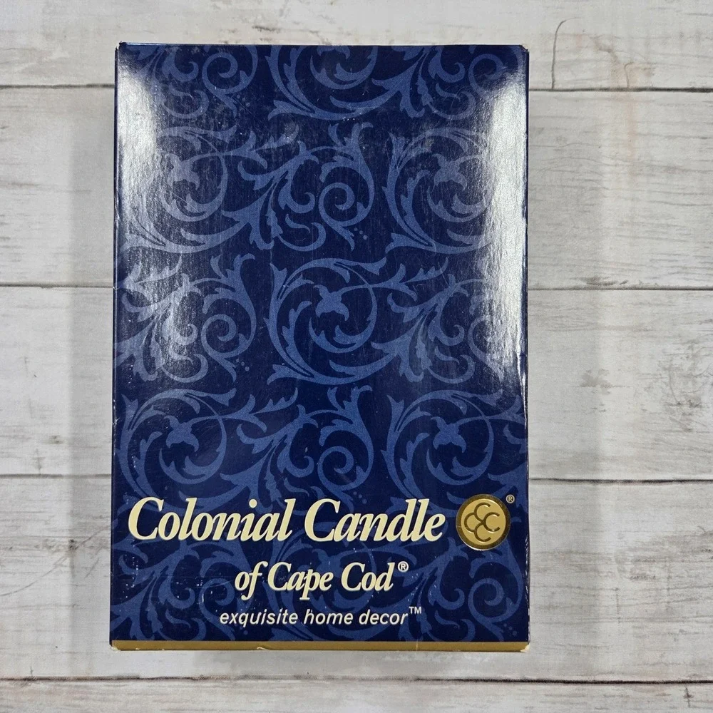 Colonial Candle Taper Candles‎ 8in Pink Blue White 12pk Classic CC08 Fluted